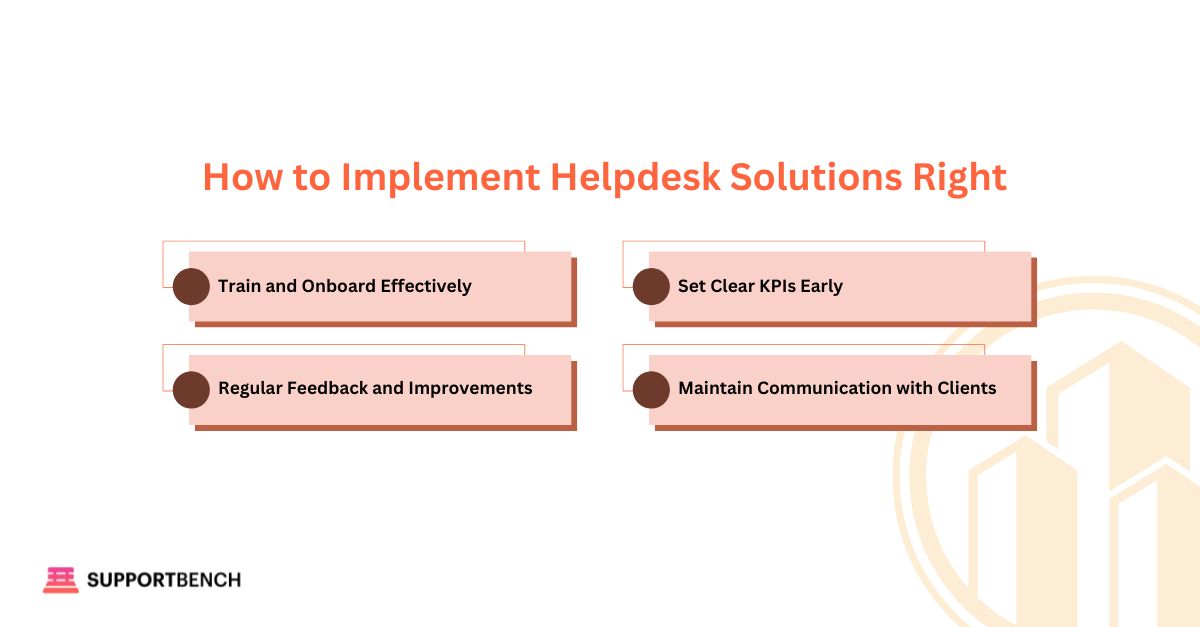 How to Implement Helpdesk Solutions Right