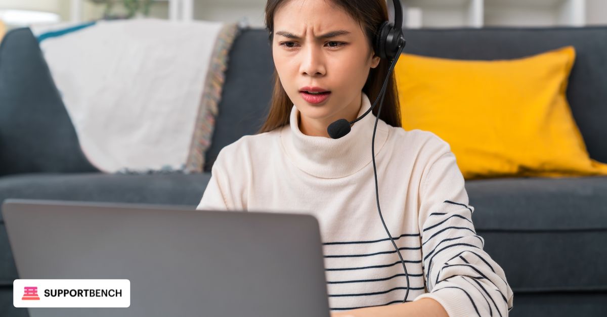 Repeated customer inquiries caused by lack of persistent ticket history