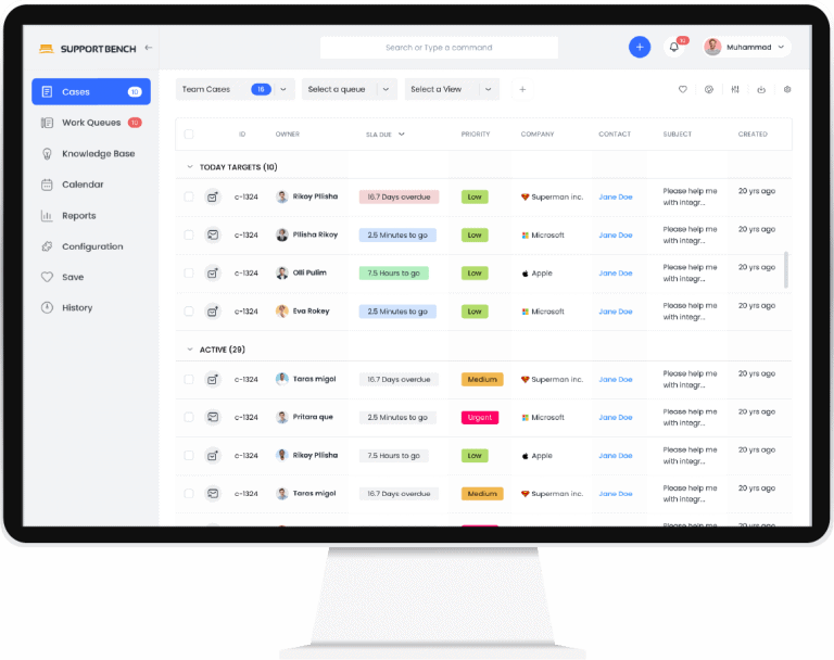 Customer Support Software & Help Desk Platform | Supportbench