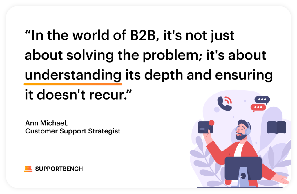 Supportbench: B2B Support's Cry for a Dedicated Tool: One Size Does NOT Fit All  