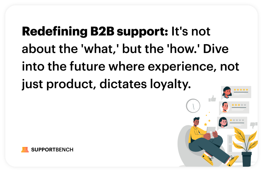 Supportbench: 8 Expert CX Predictions: The future of B2B Support 