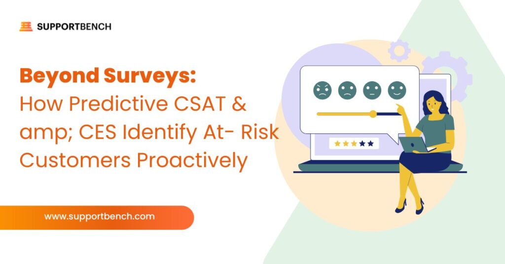 How Predictive CSAT & CES Identify At-Risk Customers Proactively
