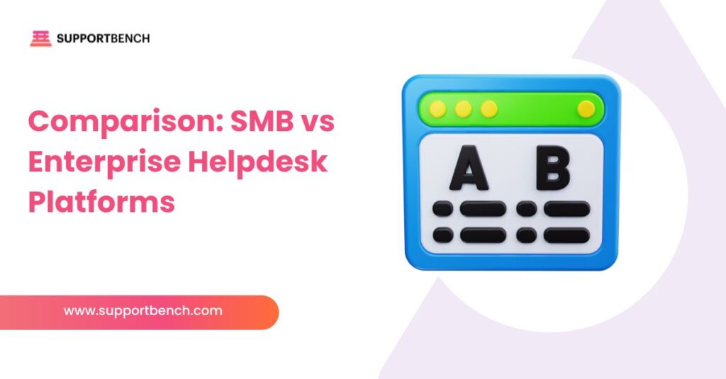 SMB vs Enterprise Helpdesk Platforms