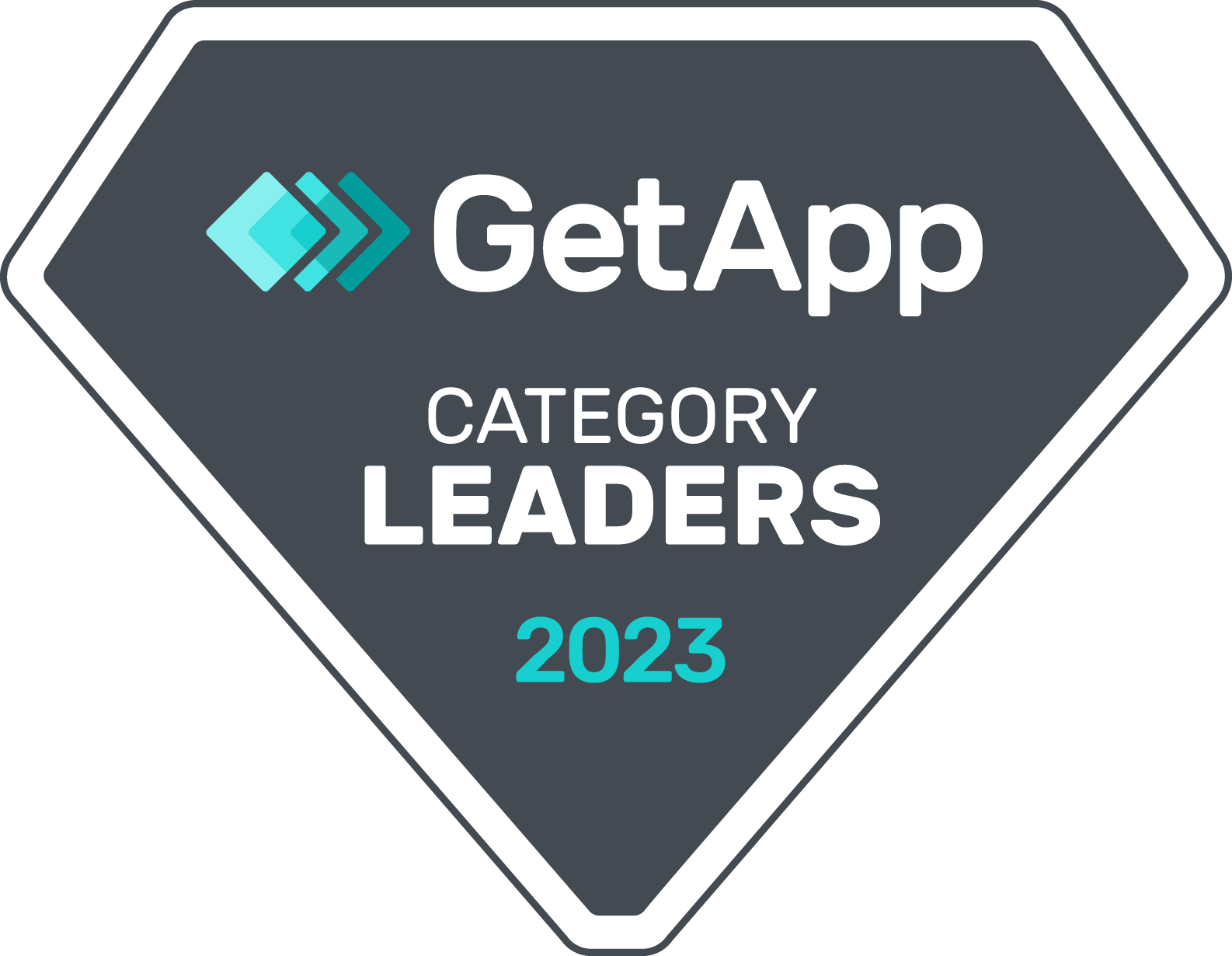 GetApp Category Leaders 2026 Badge - Full Color Positive