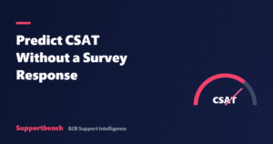CSAT gauge: predicting satisfaction without survey responses